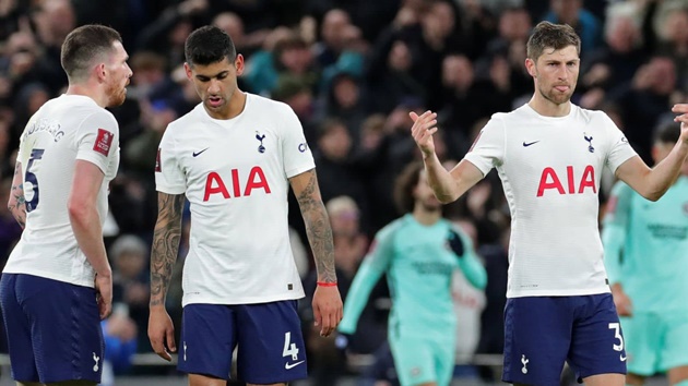 Ảnh bài viết Hàng phòng ngự có thể giết chết Tottenham bất cứ lúc nào