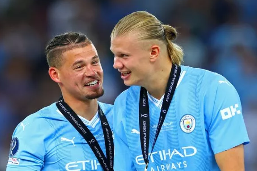 Ảnh bài viết Phản ứng của Haaland sau khi đồng đội lập công