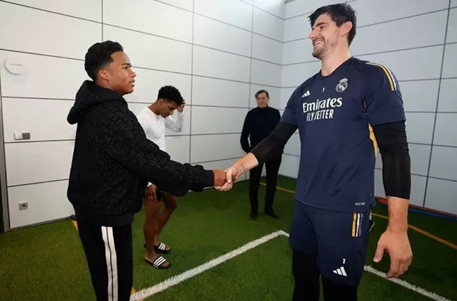 Ảnh bài viết Endrick xuất hiện tại Real Madrid