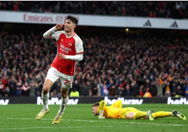 Ảnh bài viết Havertz nổ súng, Arsenal chiếm lấy ngôi đầu Premier League