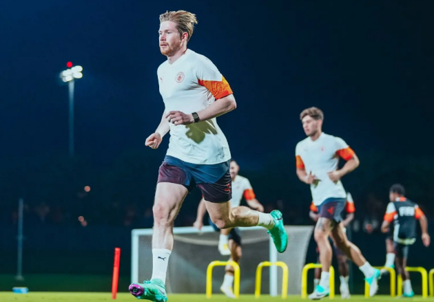 Ảnh bài viết Man City đón cú hích cực lớn trên sân tập