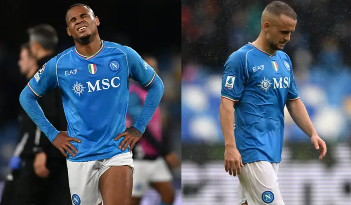 Napoli chịu tổn thất lực lượng