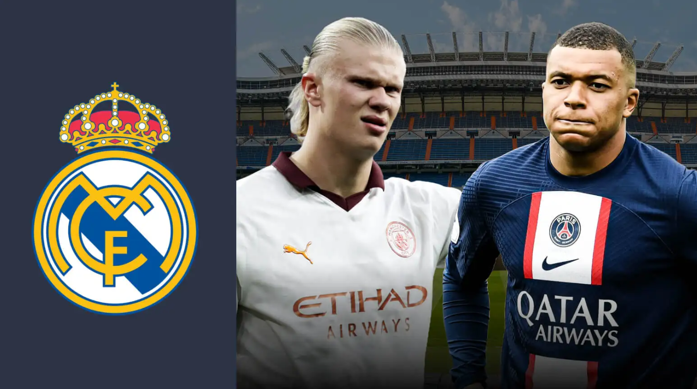 Ảnh bài viết Real cấm các cổ động viên in tên Mbappe và Haaland