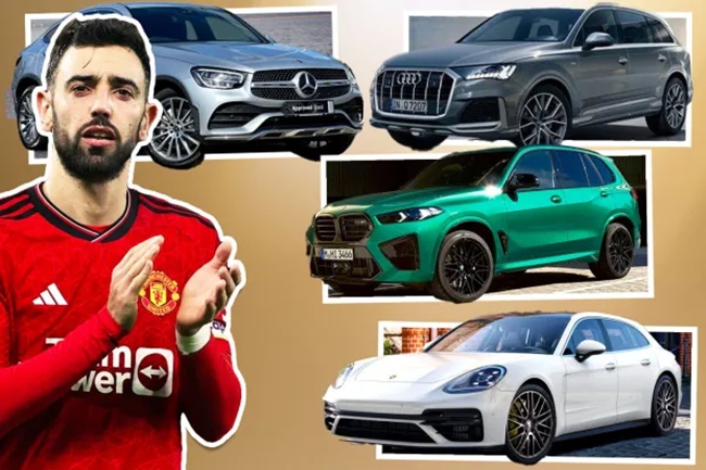 Ảnh bài viết Choáng ngợp bộ sưu tập siêu xe khủng của Bruno Fernandes