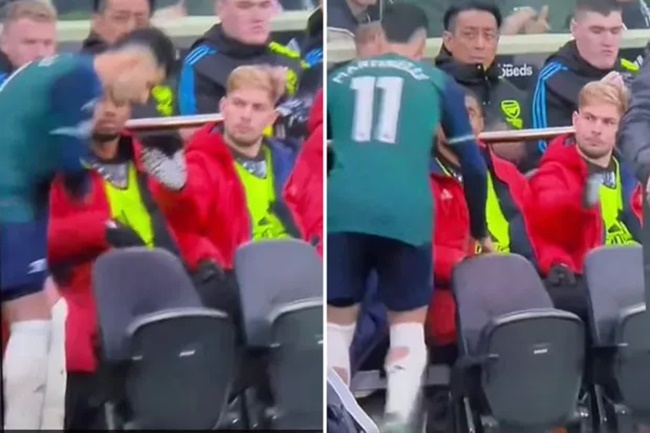 Ảnh bài viết Martinelli đối xử phũ phàng với Smith Rowe