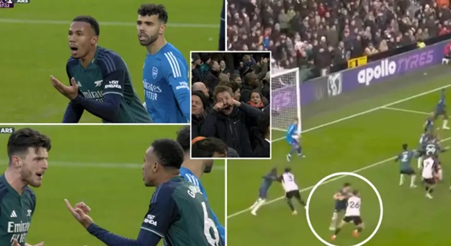 Ảnh bài viết Rice tranh cãi nảy lửa trong ngày Arsenal thua trận