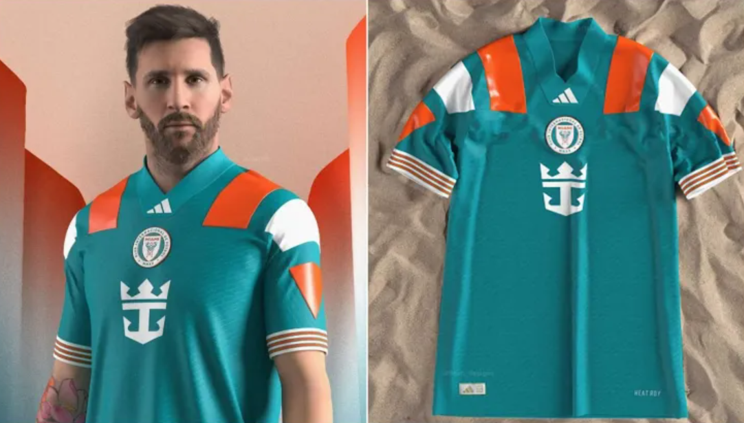 Áo đấu mới của Inter Miami gây chú ý