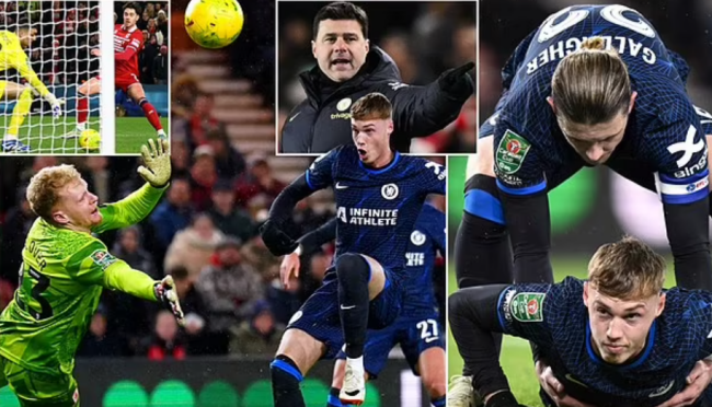 Ảnh bài viết Cole Palmer vô duyên, Chelsea thua sốc trước đội bóng của Carrick