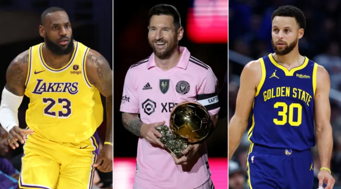 Messi được đề cử giải thưởng cùng các ngôi sao NBA