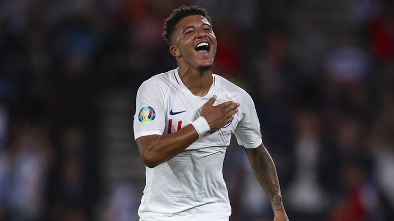 "Thiên thời, địa lợi, nhân hòa" cho Jadon Sancho tại EURO 2024