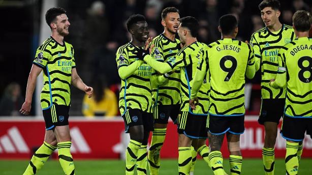 Ảnh bài viết Jesus và Saka lập công, Arsenal cách Liverpool 2 điểm