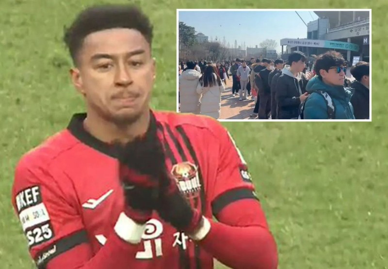 Trận ra mắt sân nhà của Lingard phá kỷ lục bóng đá Hàn Quốc