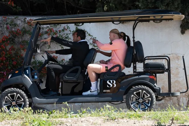 Ảnh bài viết Haaland và bạn gái xuất hiện tại Tây Ban Nha