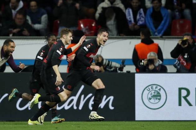 Ảnh bài viết Ngược dòng kinh điển, Leverkusen đến với vòng tứ kết