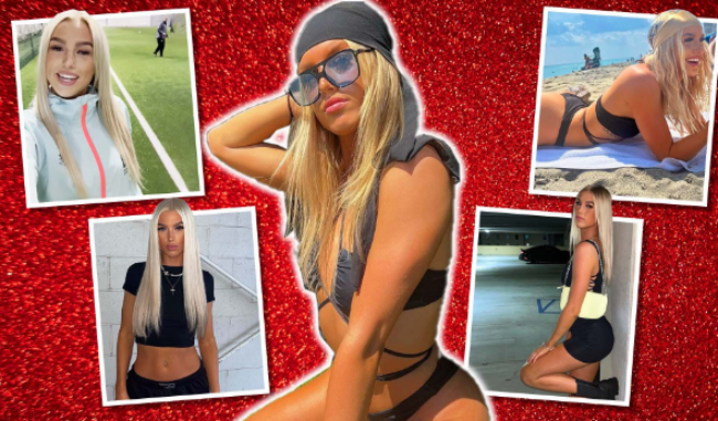 Ảnh bài viết Nữ cầu thủ tạo viral trên mạng xã hội