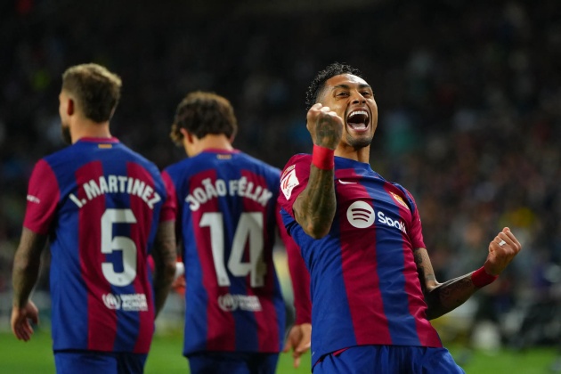 Ảnh bài viết Chấm điểm Barca 1-0 Las Palmas: Raphinha xuất sắc nhất