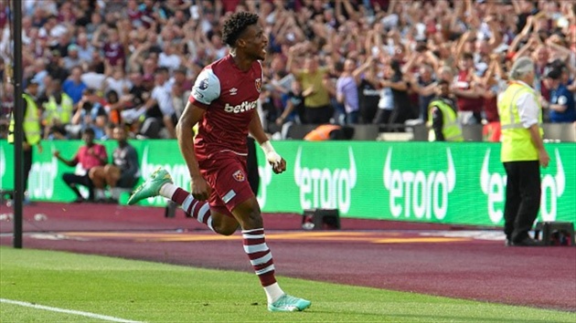 Ảnh bài viết Kudus dẫn đầu đội hình xuất sắc nhất Premier League cuối tuần qua