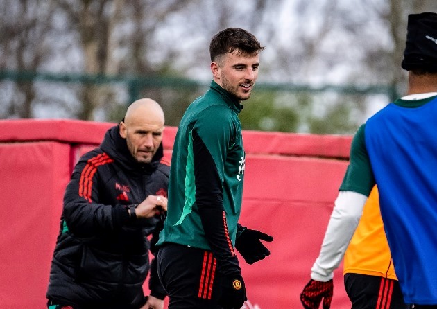 Ảnh bài viết Mount rạng ngời, Mainoo tự tin trước trận đánh lớn