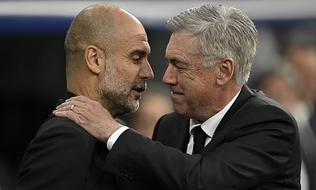 Ảnh bài viết Ancelotti ca ngợi Guardiola trước đại chiến