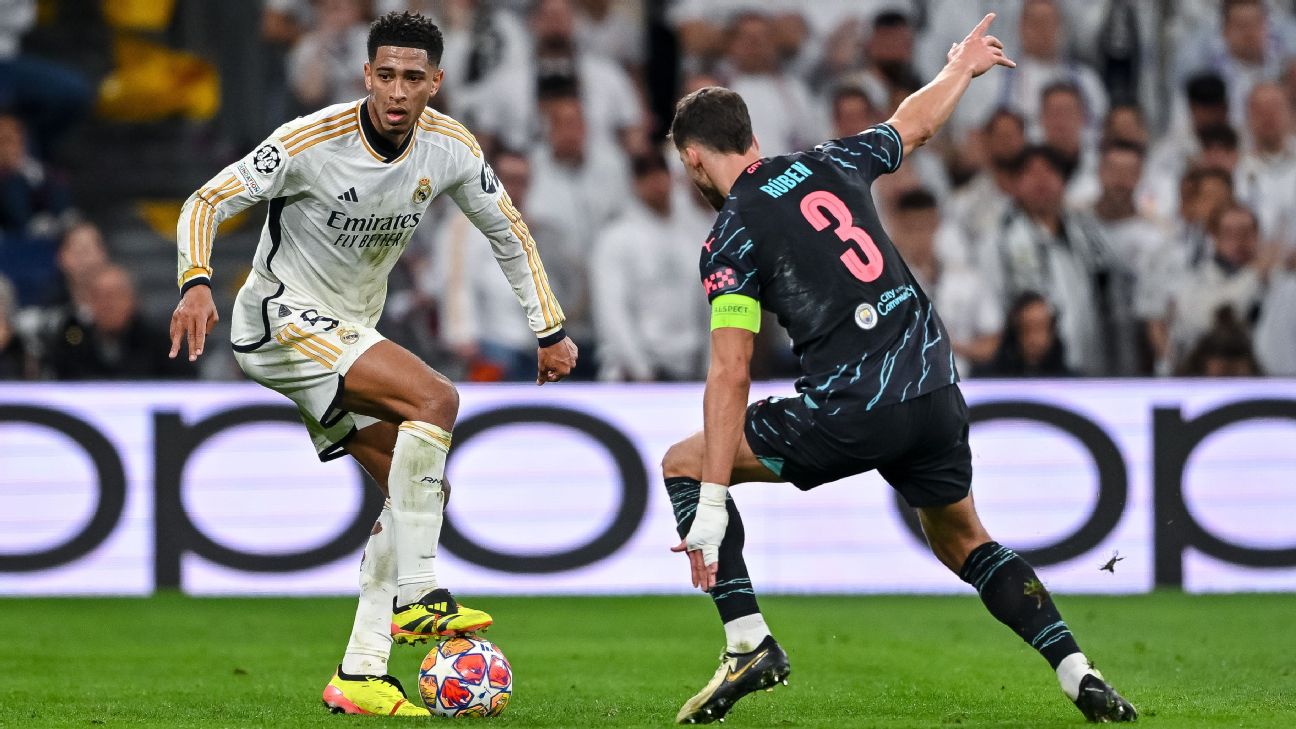 Ảnh bài viết Cơ hội để Bellingham chứng minh Real tốt hơn Man City