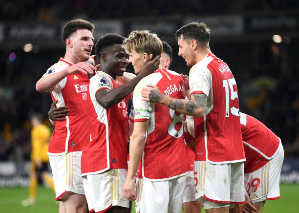 Ảnh bài viết Trở lại mạch thắng, Arsenal chiếm đóng ngôi đầu bảng