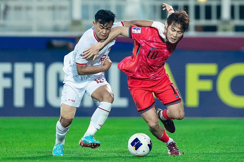 Rõ lý do thất bại của U23 Hàn Quốc trước Indonesia