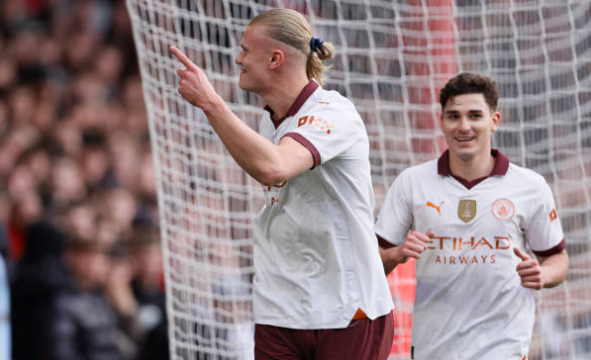 Ảnh bài viết Haaland nổ súng, Man City lại nắm thế thượng phong