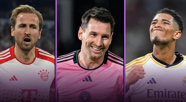 Xếp hạng QBV 2024: Kane, Bellingham, Mbappe… hay Messi một lần nữa?