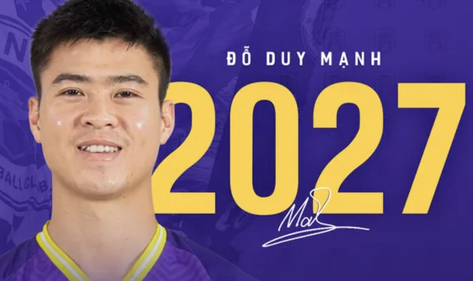 Ảnh bài viết CHÍNH THỨC: Ở lại Hà Nội FC, Duy Mạnh nhận phí lót tay khủng