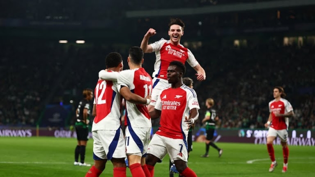 Sporting 1-5 Arsenal: Gyokeres im tiếng; Saka - Havertz tỏa sáng