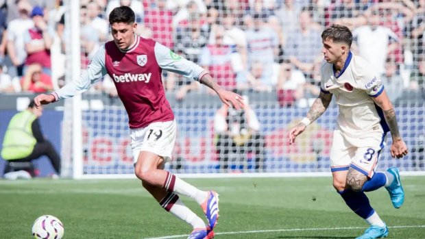 Sao West Ham dọa "kết liễu" Enzo Fernandez ngay trên sân