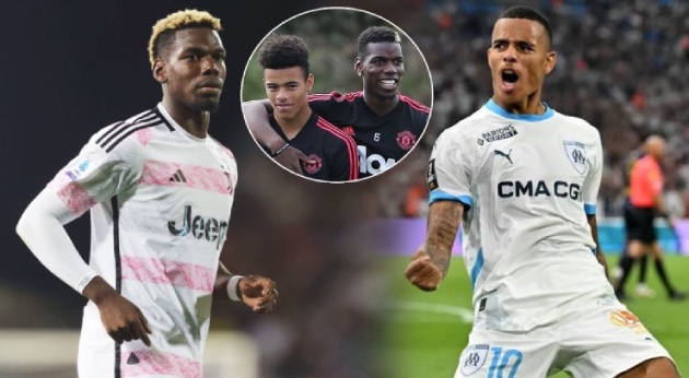 Pogba chuẩn bị tái ngộ Greenwood ở Marseille