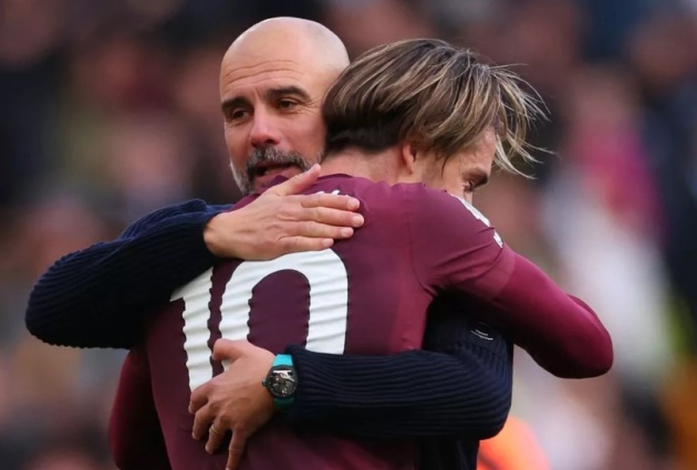 Lee Carsley tranh cãi nảy lửa với Pep về Jack Grealish