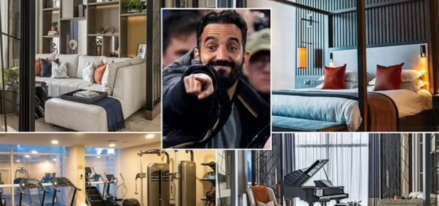 Ruben Amorim ở khách sạn 5 sao nổi tiếng tại Manchester