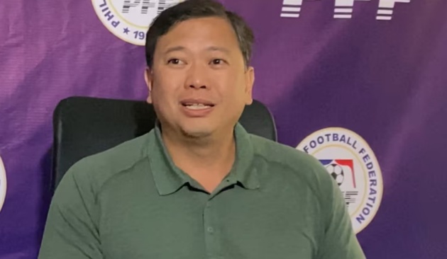 John Gutierrez lên dây cót tinh thần cho Philippines trước trận đấu Việt Nam