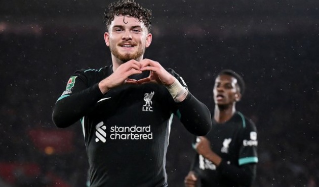 Nunez - Elliott thăng hoa, Liverpool góp mặt ở bán kết Carabao Cup