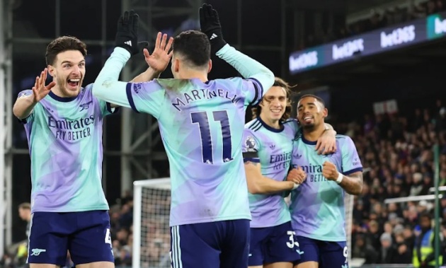 5 điểm nhấn Crystal Palace 1-5 Arsenal: Jesus lột xác; Thông điệp đanh thép của Mikel Arteta