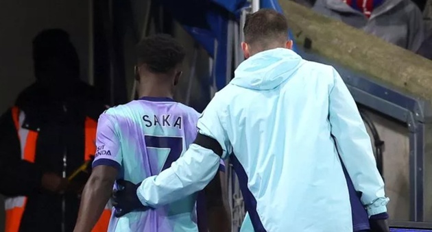 Mikel Arteta cập nhật tình hình của Saka