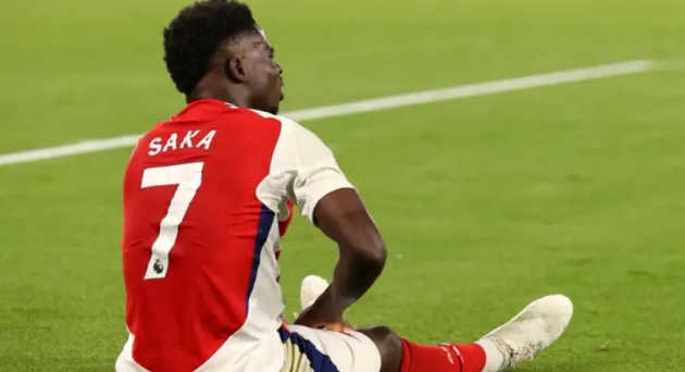 Lời cảnh báo về Bukayo Saka ở Arsenal trở thành hiện thực
