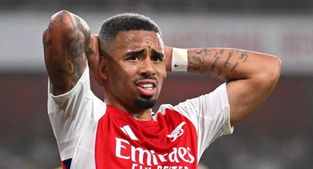 Mikel Arteta đau đầu khi Martinelli - Jesus hóa tầm thường