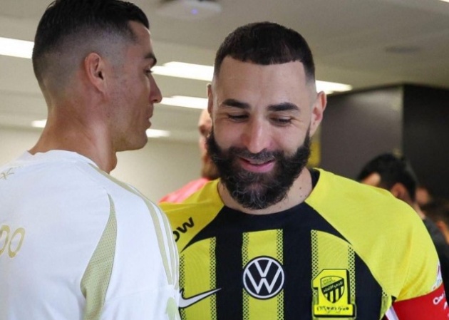 Khoảnh khắc đặc biệt giữa Ronaldo và Benzema
