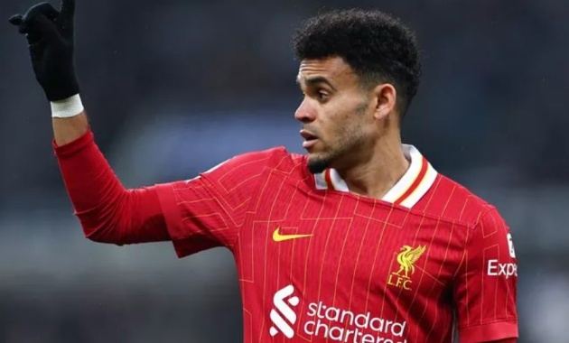 Liverpool hưởng lợi từ sự thay đổi của Luis Diaz