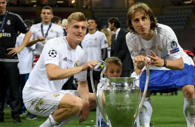 Modric gửi tâm thư đến Toni Kroos