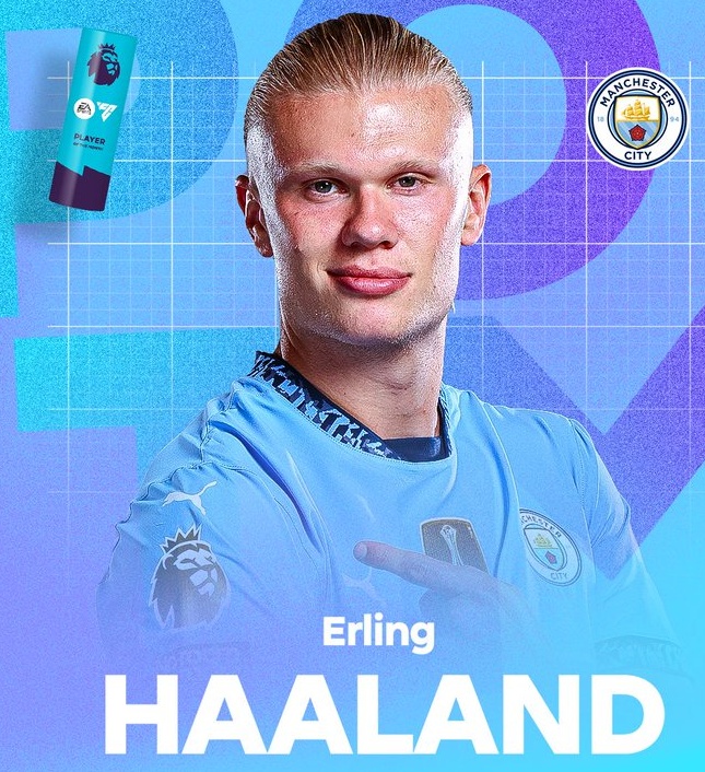 Ảnh bài viết CHÍNH THỨC! Erling Haaland đoạt giải Cầu thủ hay nhất tháng 8