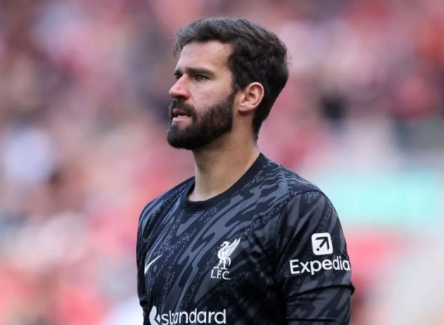 Rõ tương lai của Alisson tại Liverpool