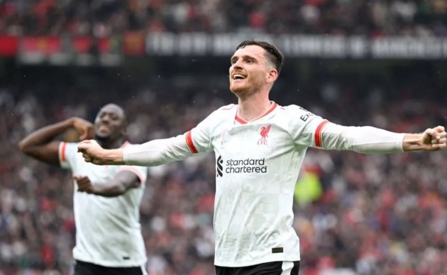 Robertson bật mí sự thay đổi của Liverpool dưới thời Arne Slot