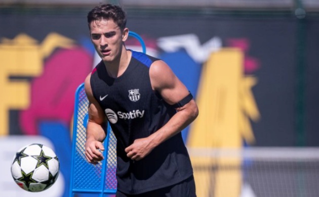 Trụ cột Barca vắng mặt ở buổi tập