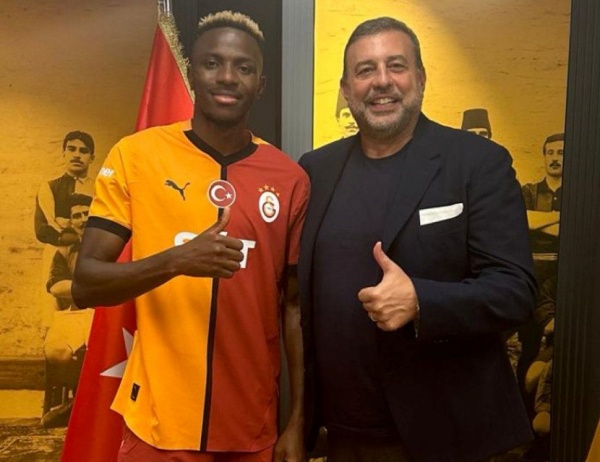 CHÍNH THỨC! Osimhen gia nhập Galatasaray