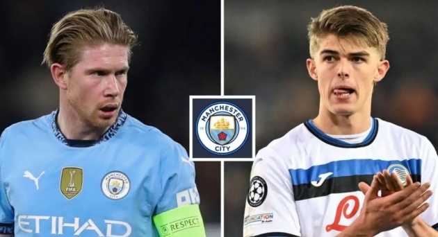 Ảnh bài viết Thay De Bruyne, Man City nhắm tiền vệ đẳng cấp Serie A