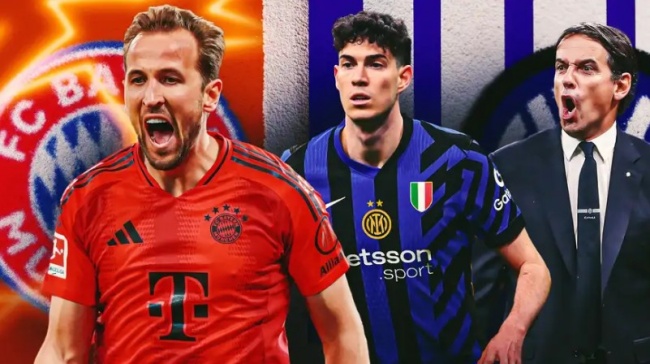 5 điểm đáng chú ý trước trận Bayern vs Inter: Tham vọng của Harry Kane; Nóng bỏng tuyến giữa